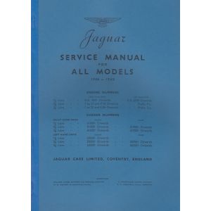 Jaguar Service Manual for All Models 1946-1948