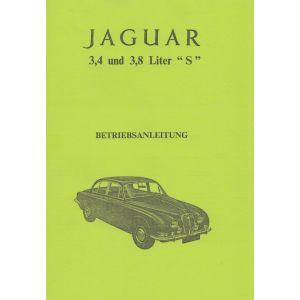Jaguar 3,4 und 3,8 Liter 'S', Betriebsanleitung