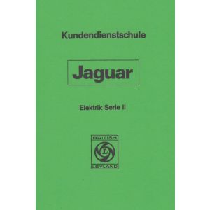 Jaguar 6- und 12-Zylinder, Kundendienstschule Elektrik
